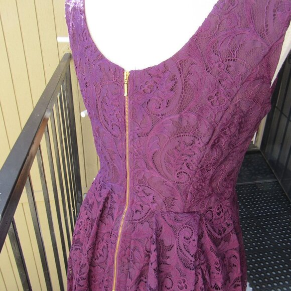 #107. NEW WOMEN'S FULLY LACE DRESS BY JOLIE MOI (SIZE 10US / 14UK) - Picture 3 of 5